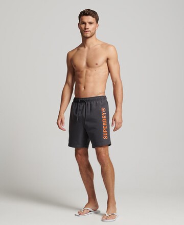 Superdry Zwemshorts in Grijs