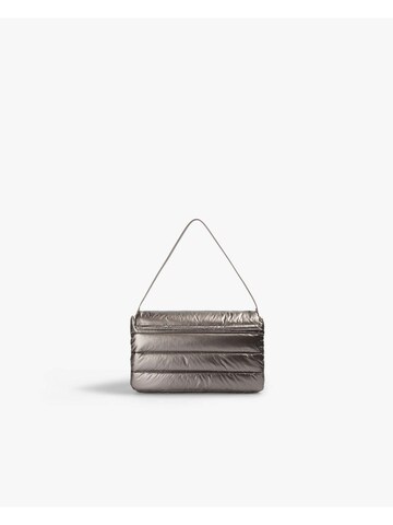 Borsa a tracolla di Scalpers in grigio: dietro