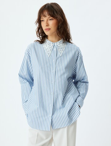 Koton Blouse in Blue: front