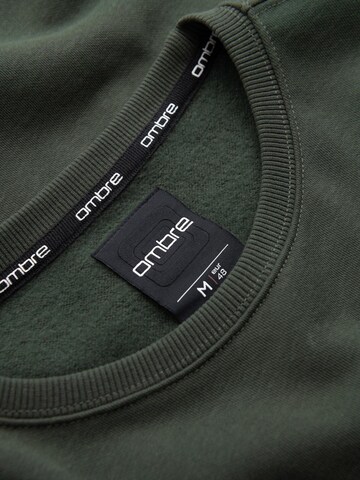 Ombre Sweatshirt 'OM-SSNZ-0136' in Groen