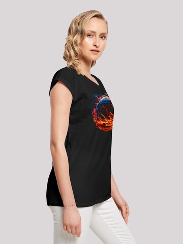 T-shirt 'Basketball Sports Collection On FIRE' F4NT4STIC en noir