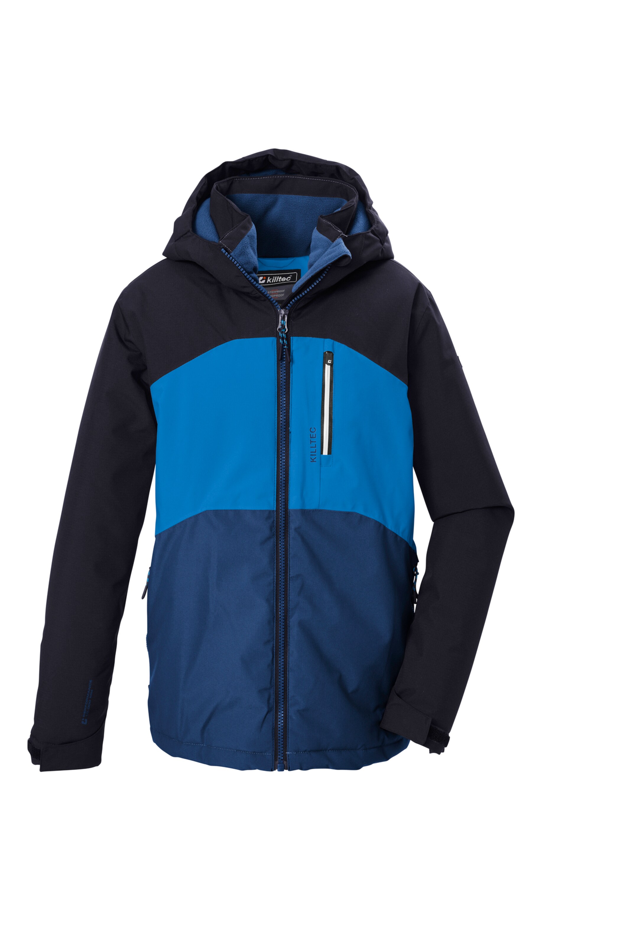 KILLTEC Outdoorjacke in Schwarz: Vorderseite