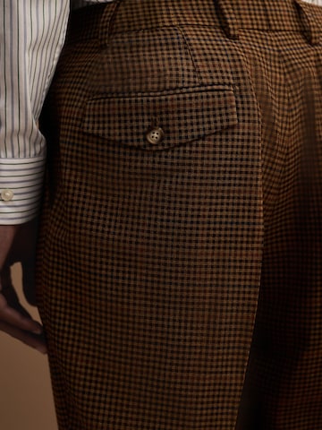 Next Loose fit Trousers with creases in Brown