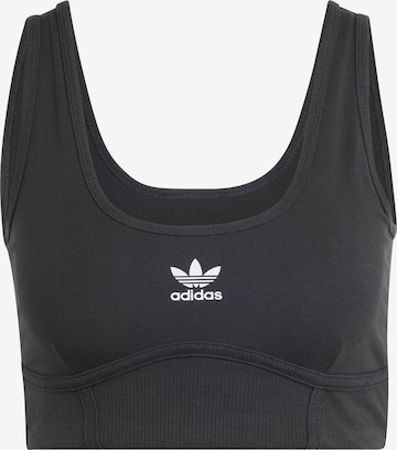 ADIDAS ORIGINALS Sport-BH in Grau: Vorderseite