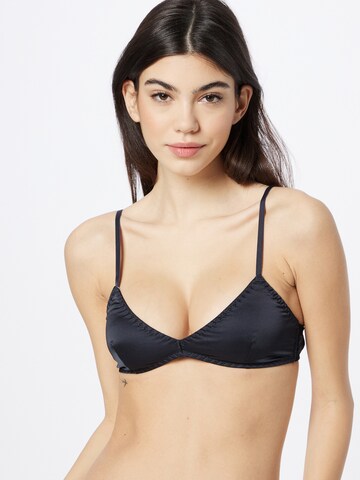 Samsøe Samsøe Triangle Bra 'BREE' in Blue: front