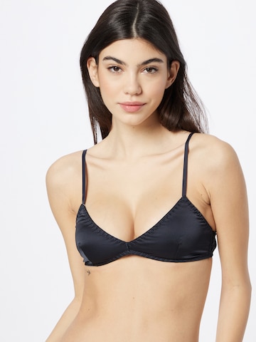 Triangle Soutien-gorge 'BREE' Samsøe Samsøe en bleu : devant