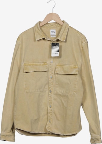 ZARA Jacke XL in Gelb: Vorderseite