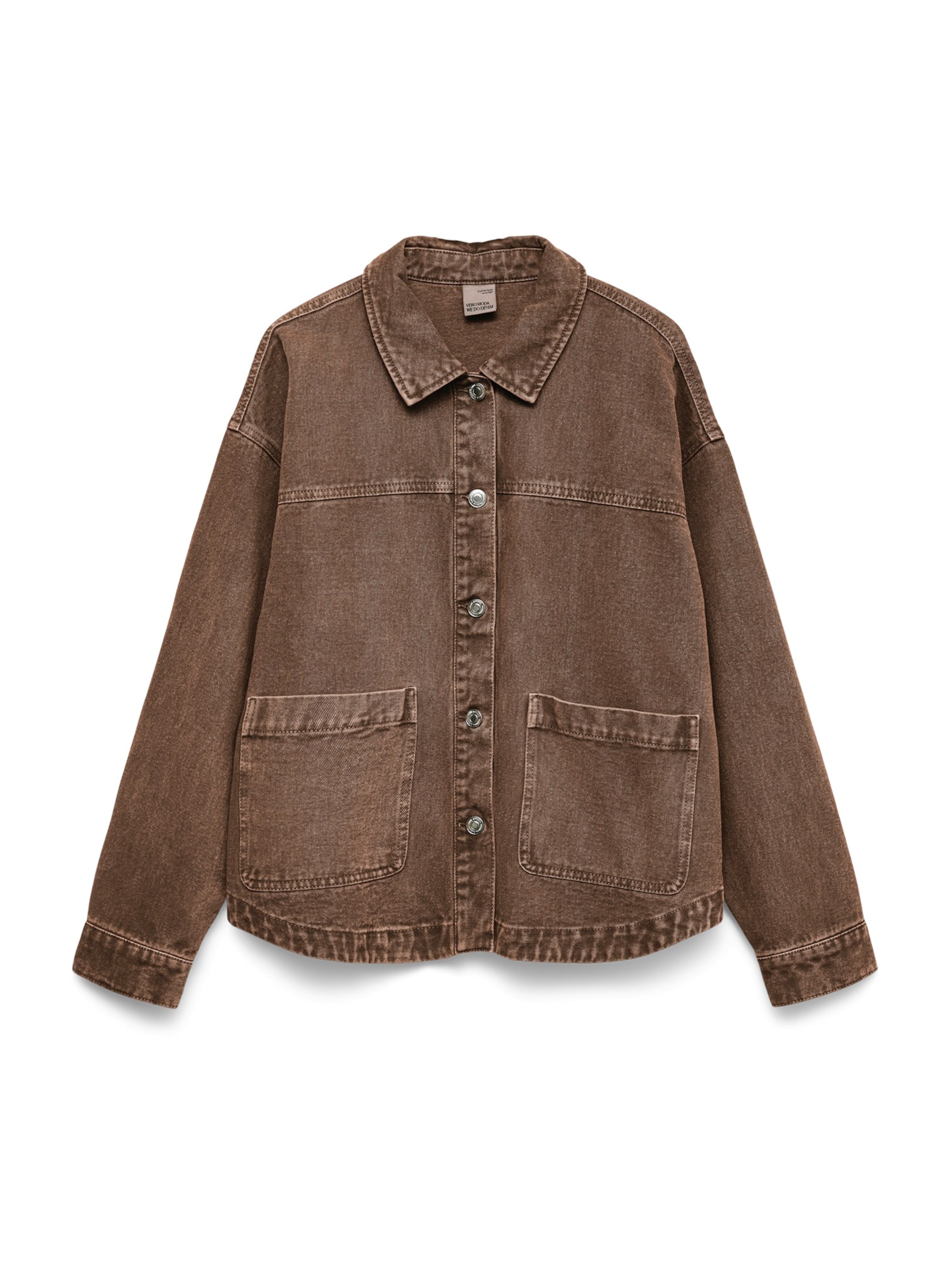 VERO MODA - Chaqueta de entretiempo 'VMJamie' en marrón: frente