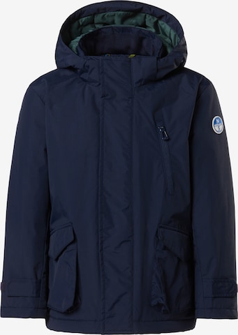 North Sails Tussenjas in Blauw: voorkant