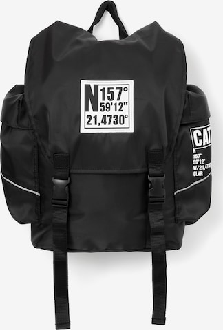 Gulliver Backpack in Black: front