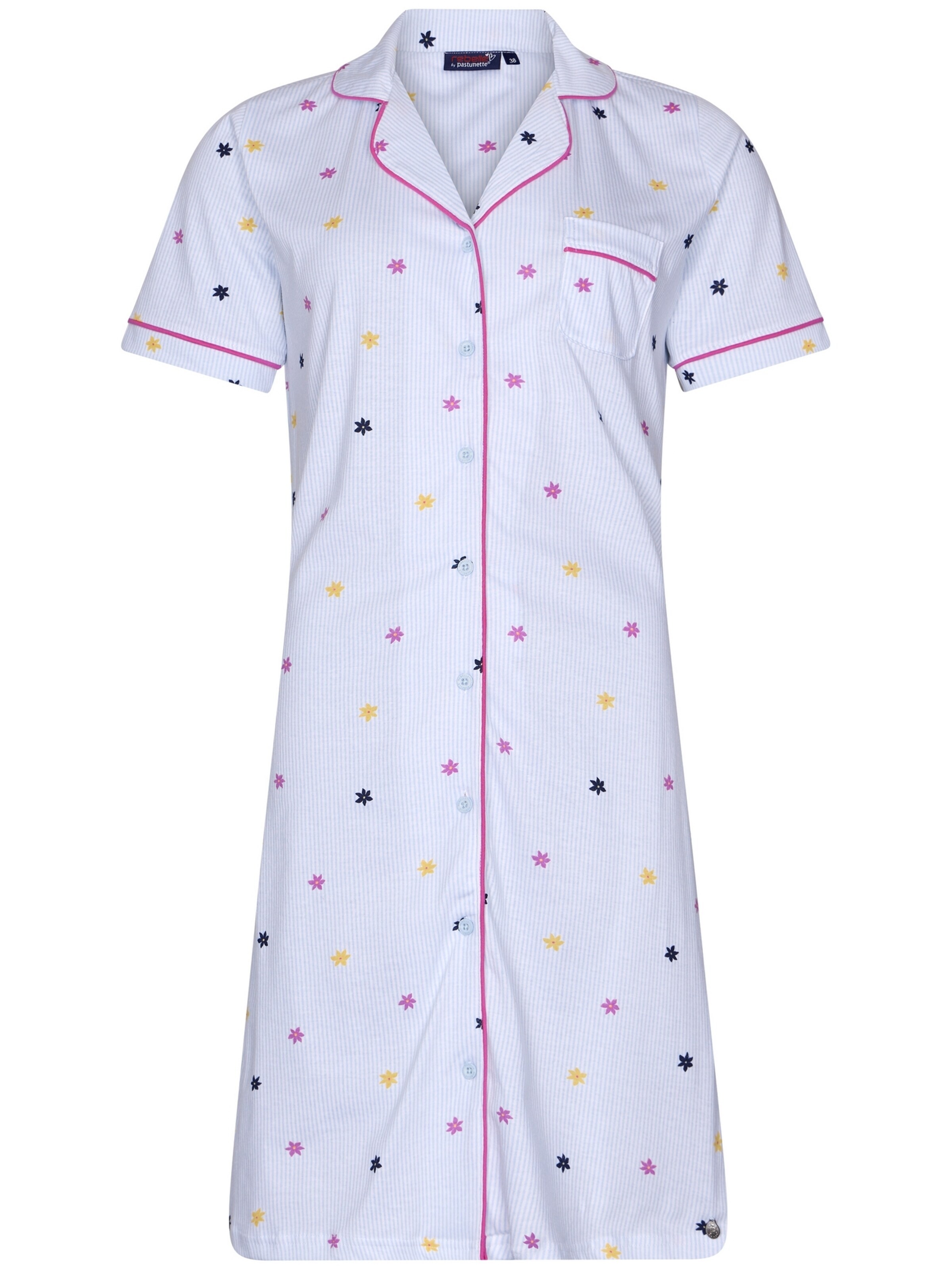 Rebelle Nightgown in Blue: front