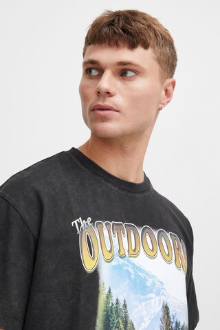 T-Shirt !Solid en noir