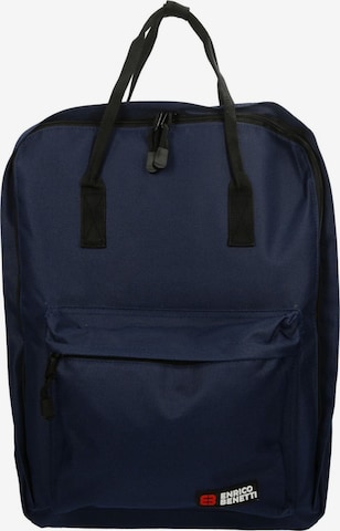 Sac à dos Enrico Benetti en bleu : devant