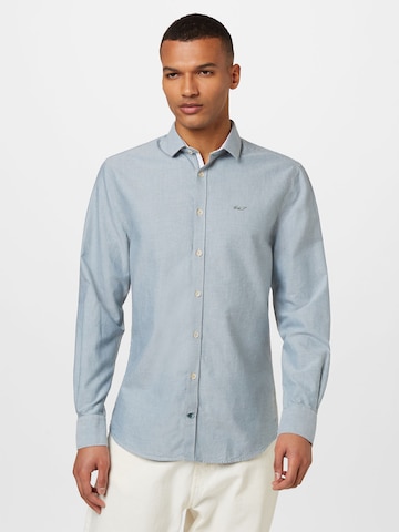 COLOURS & SONS Regular Fit Hemd in Grün: Vorderseite