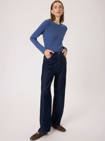 SOAKED IN LUXURY Pullover 'SLSpina' in Blau