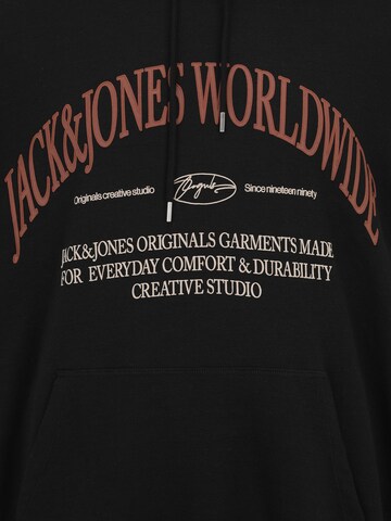 Jack & Jones Plus Sweatshirt in Schwarz