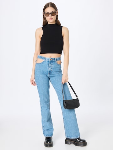 ONLY Wide Leg Jeans 'Camille' in Blau