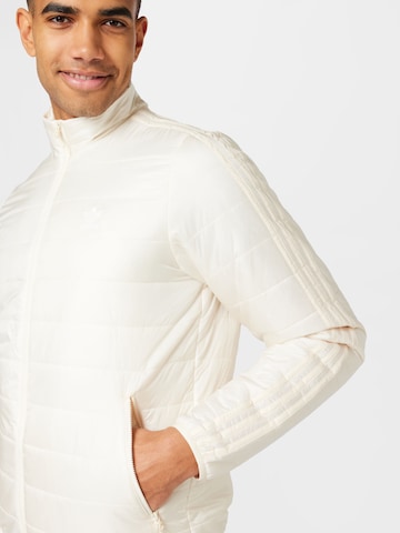 Veste mi-saison 'Padded Stand Collar ' ADIDAS ORIGINALS en blanc