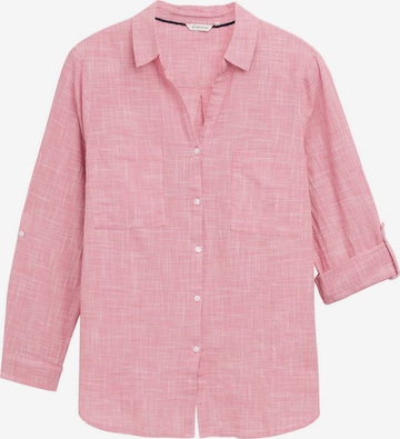 Chemisier Tom Tailor Women + en rouge : devant
