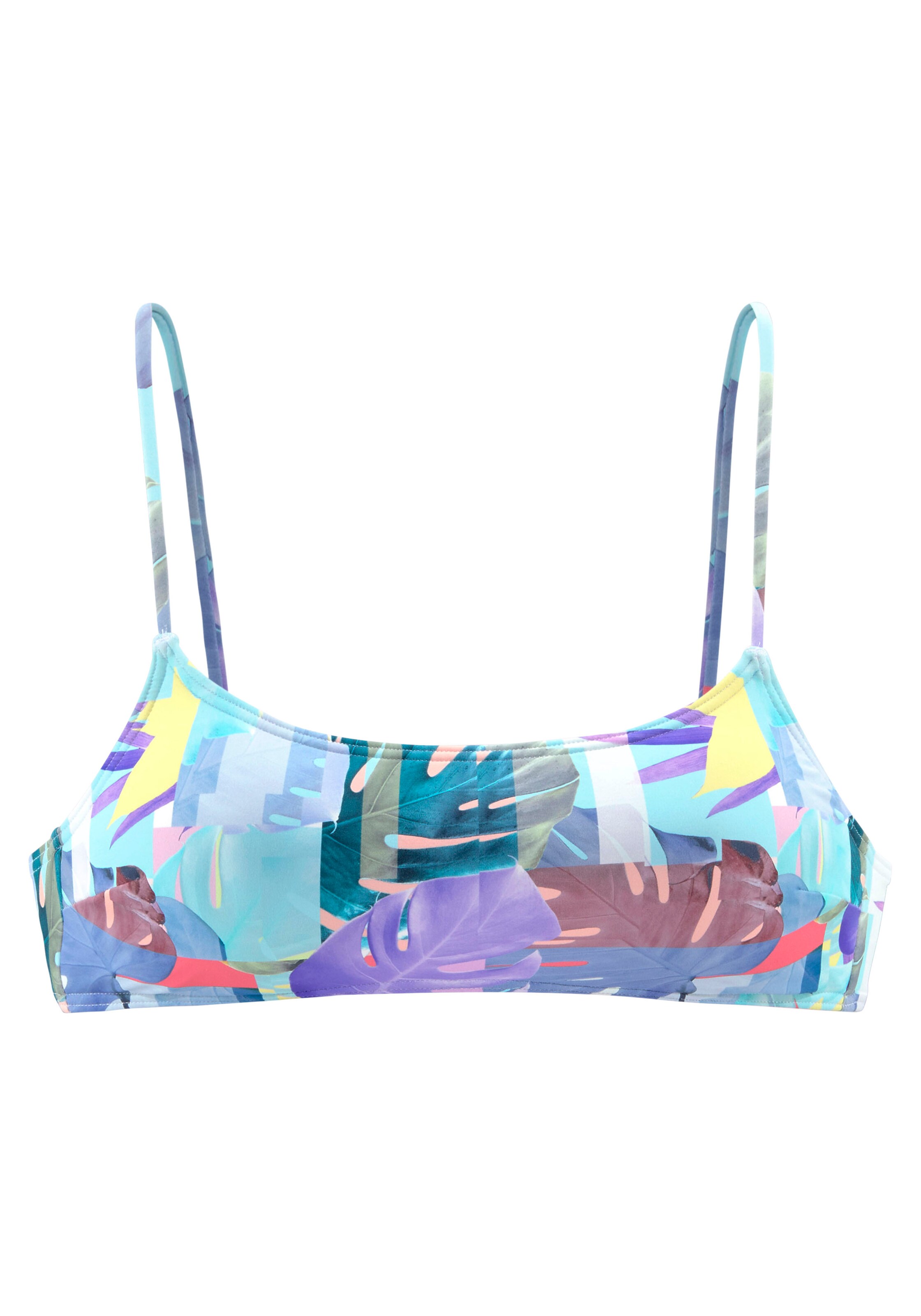 VENICE BEACH Bikini Top 'Varia' in Blue / Yellow / Purple / White, Item view