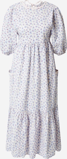 Damson Madder Kleid 'CLARICE DITSY' in hellblau / dunkelgrün / rot / weiß, Produktansicht