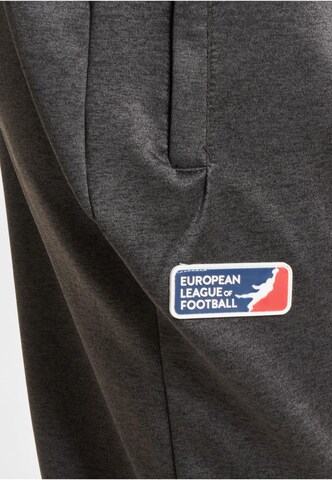 regular Pantaloni 'DefShop x European League of Football Frankfurt Galaxy' di European League of Football in grigio