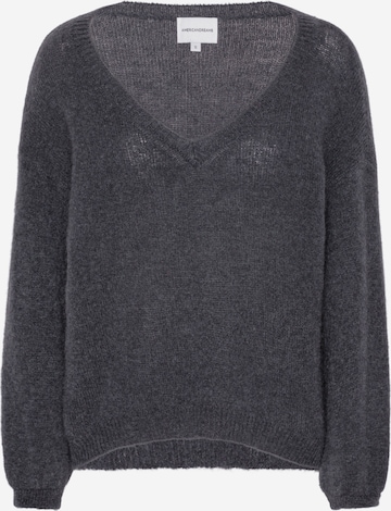 americandreams Oversizepullover 'Silja' in Schwarz: Vorderseite