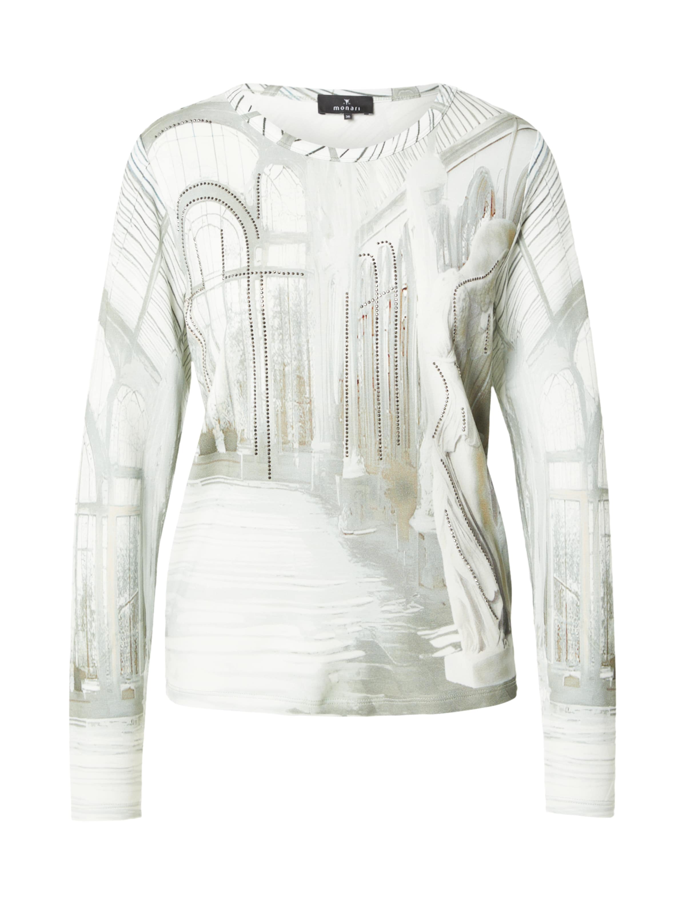 monari Μπλουζάκι σε μπεζ: μπροστά