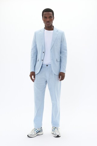 Matinique Regular fit Colbert 'George' in Blauw
