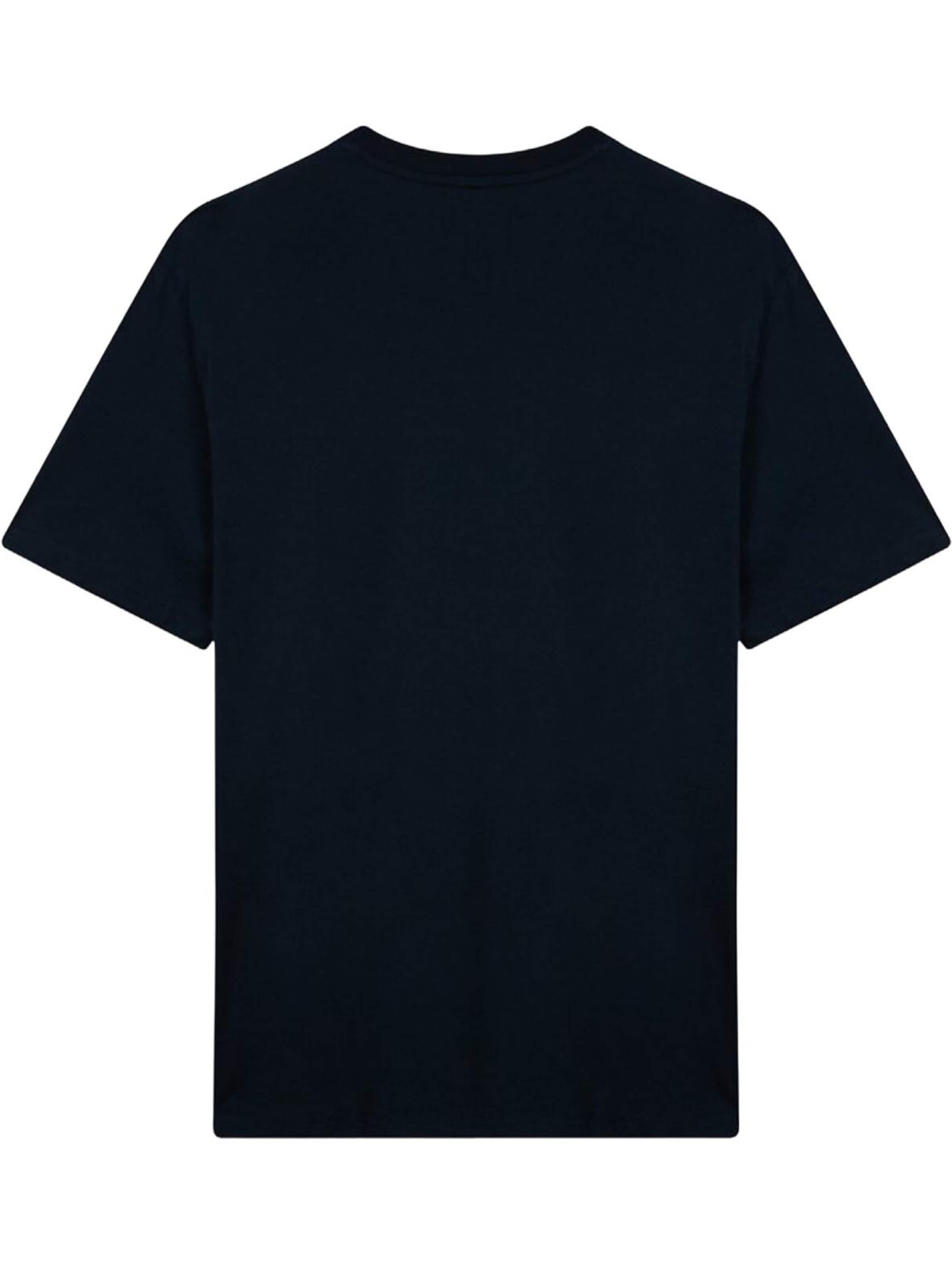 LTB Jeans - Camiseta 'Minimal Print T-Shirt' en azul: frente