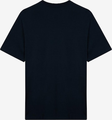 LTB Jeans - Camiseta 'Minimal Print T-Shirt' en azul: frente