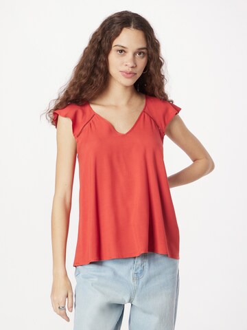 ABOUT YOU - Camiseta 'Natascha' en rojo: frente