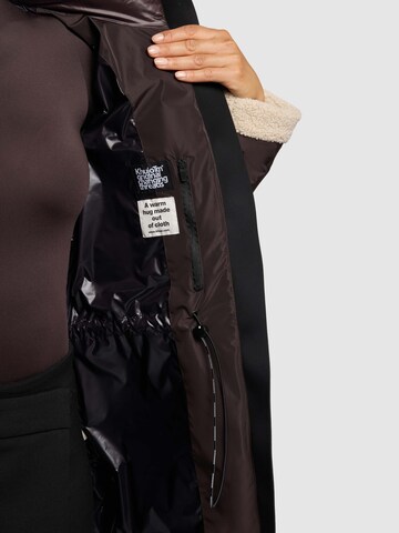 khujo Χειμερινό παλτό 'Desna2' σε καφέ