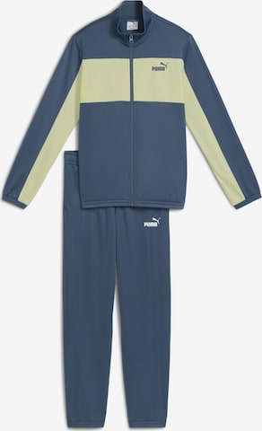 PUMA Trainingsanzug in Blau: Vorderseite