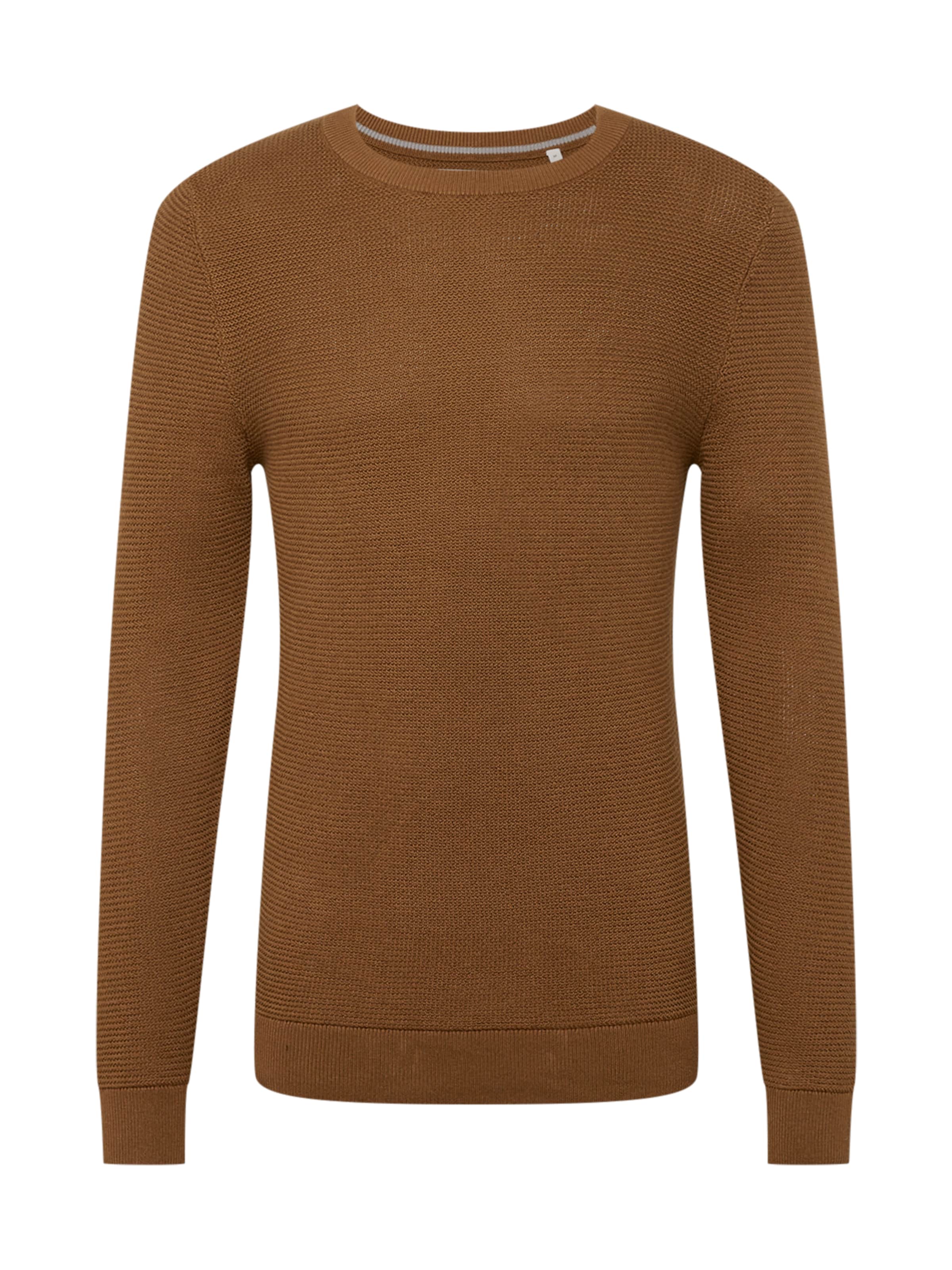 s.Oliver Sweter w kolorze brązowy: przód