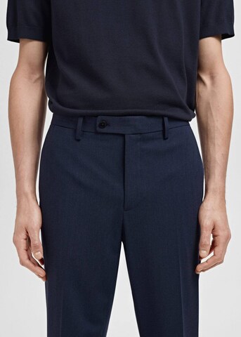 MANGO MAN Regular Hose 'Monaco' in Blau