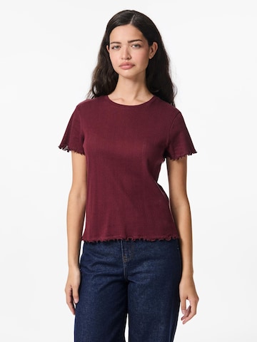 PIECES Shirts i rød: forside