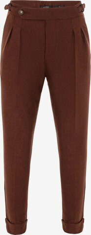 Regular Pantalon Antioch en marron : devant