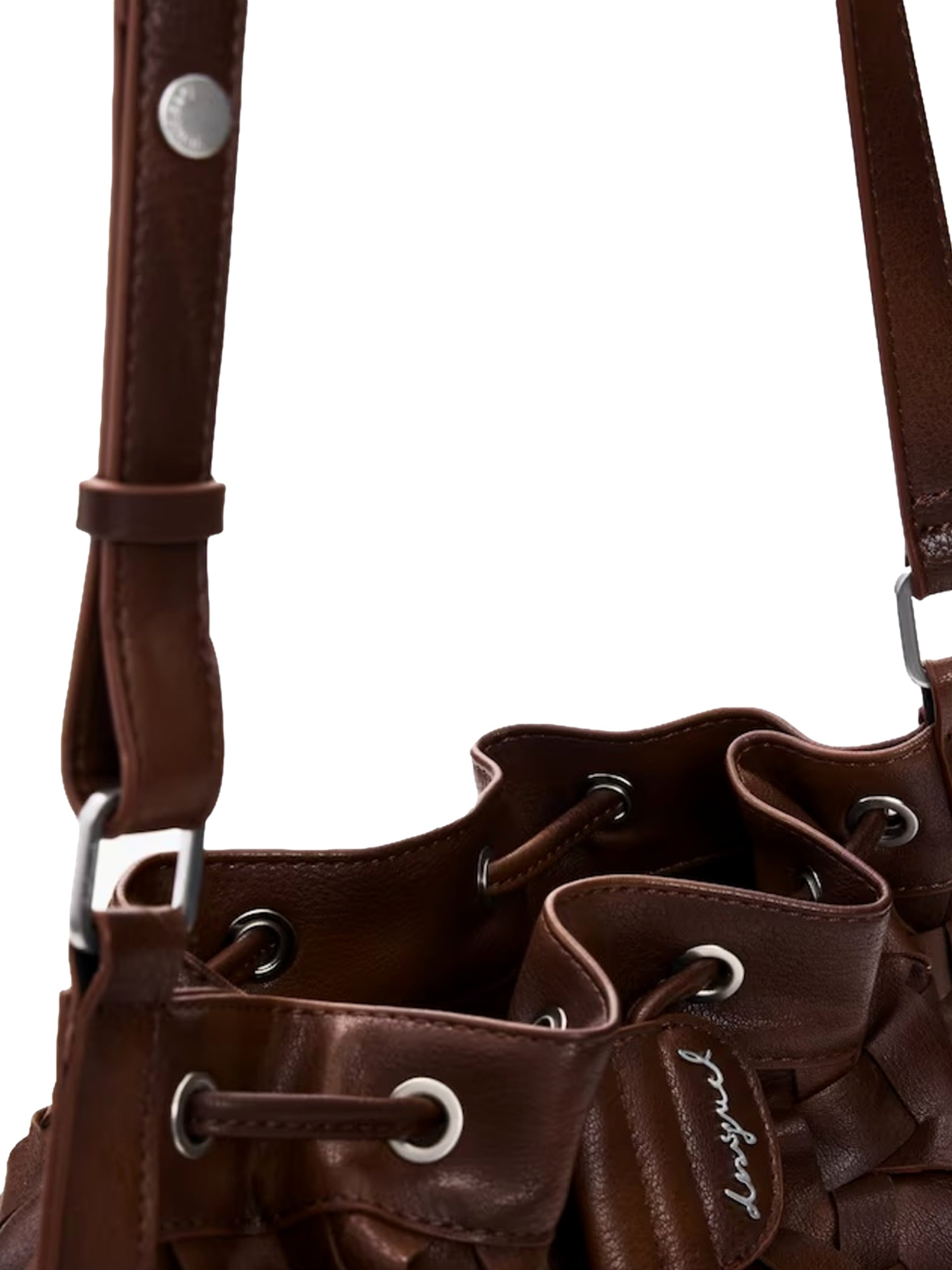 Desigual Vrečasta torba 'Argon Camel Harlan' | rjava barva