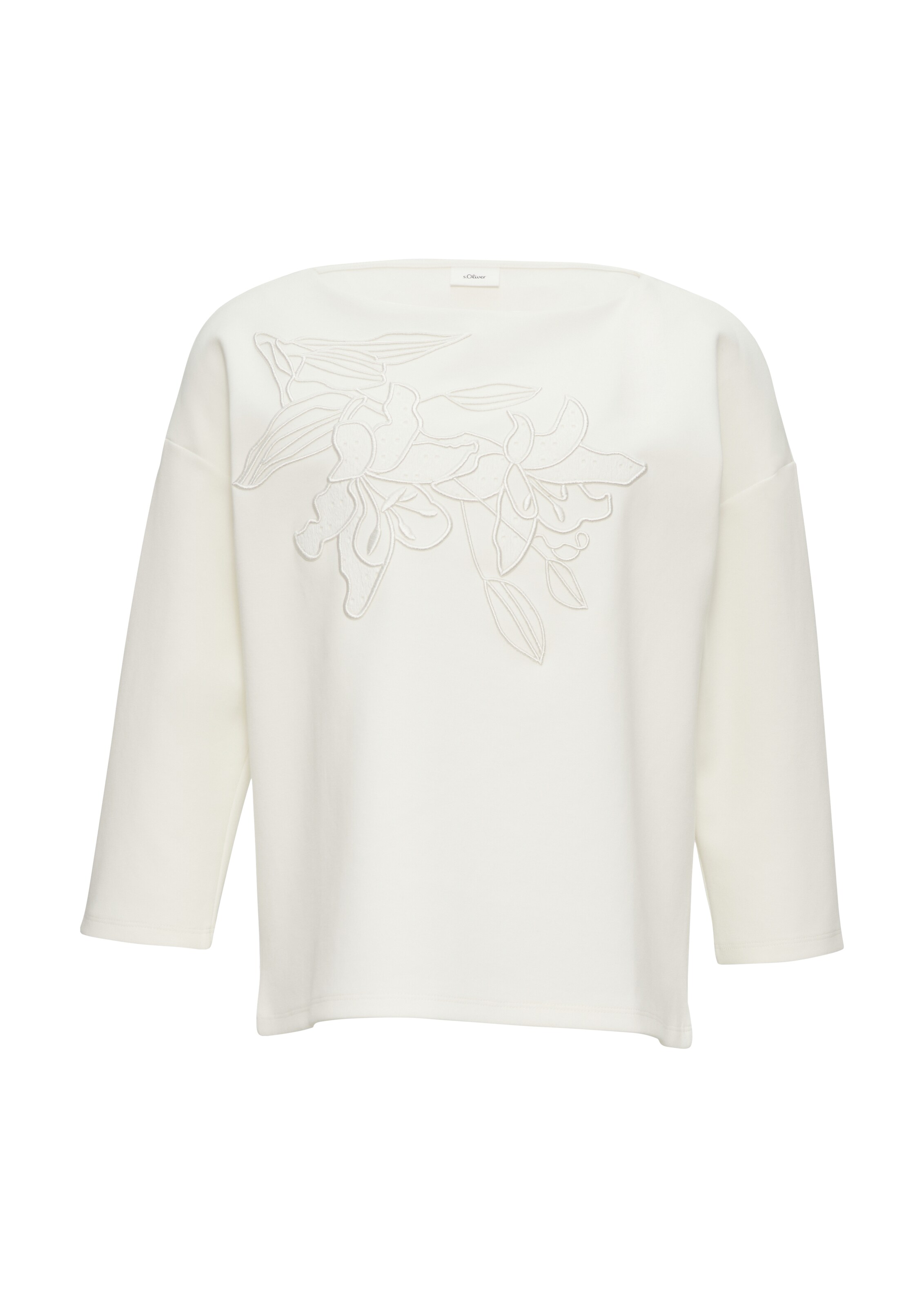 s.Oliver BLACK LABEL Shirt in Beige: voorkant