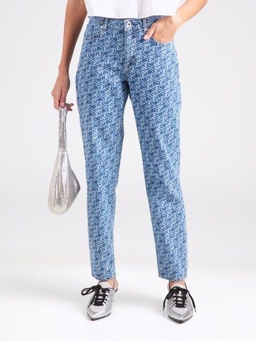 Tapered Jeans di Karl Lagerfeld in blu: frontale