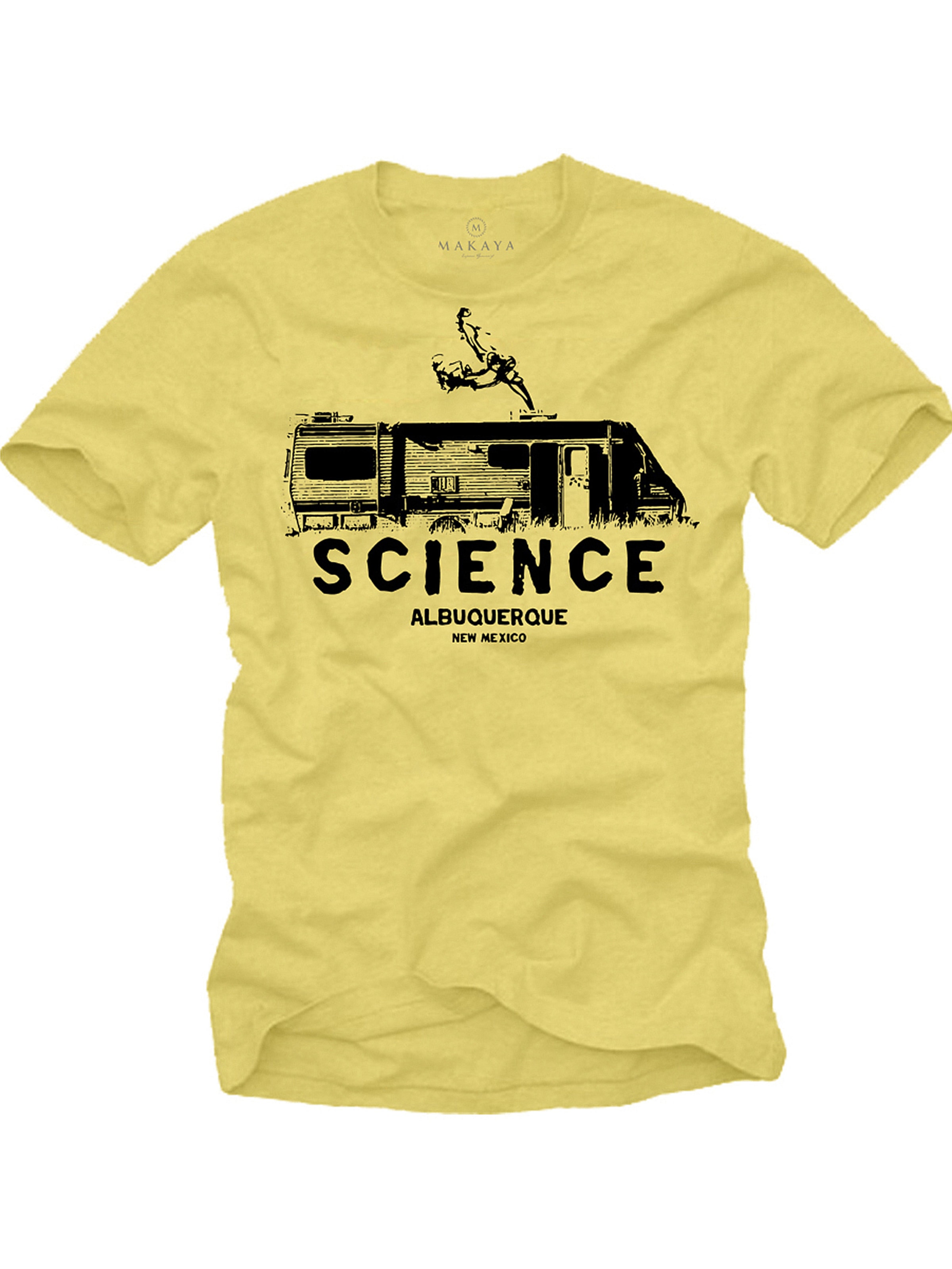 MAKAYA Shirt in Yellow: front