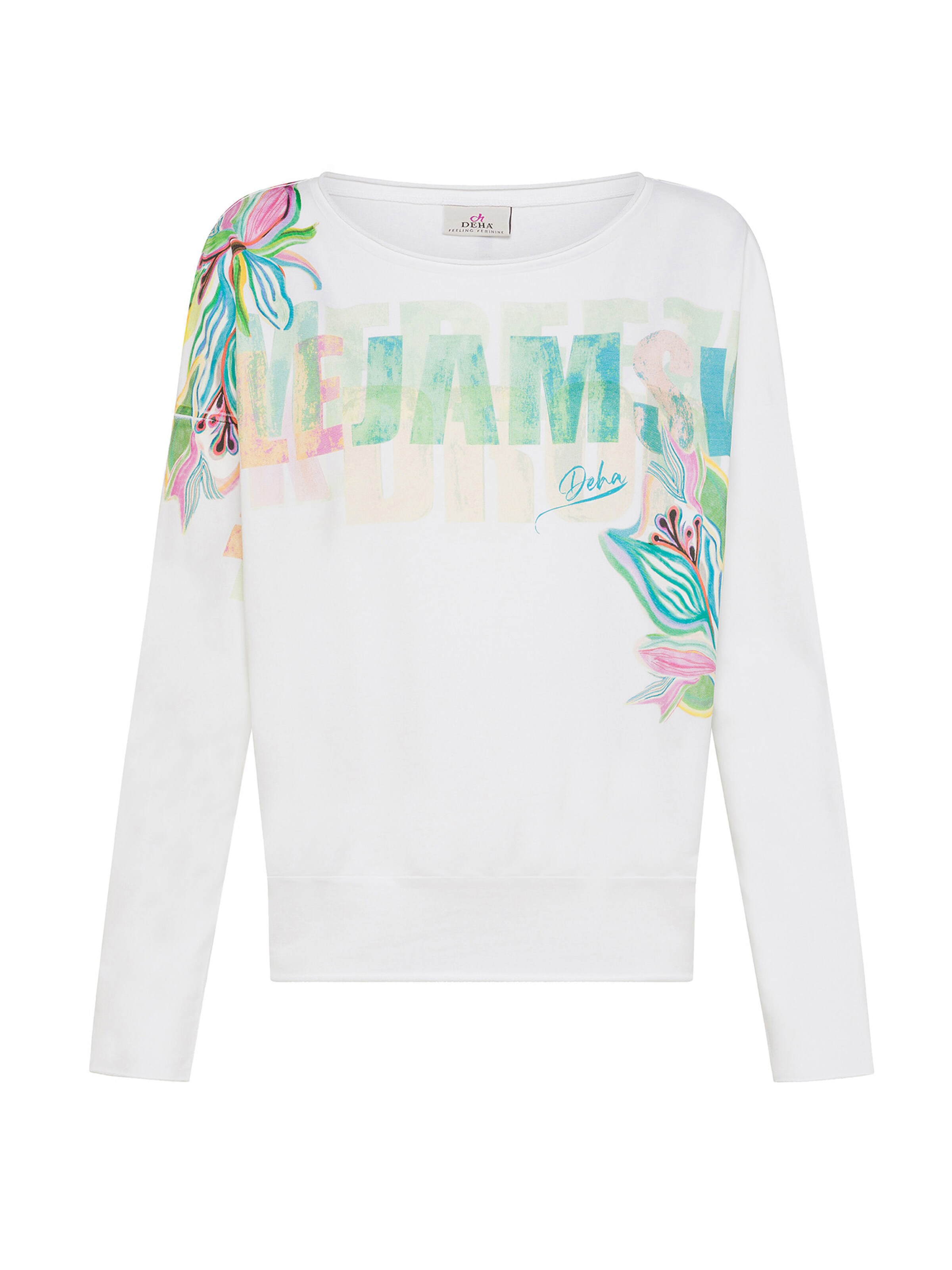 Felpa di DEHA in bianco: frontale