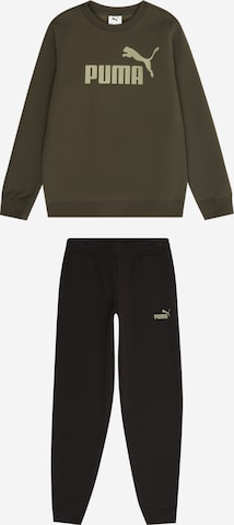 PUMA - Ropa para correr 'ESS No.1' en verde: frente