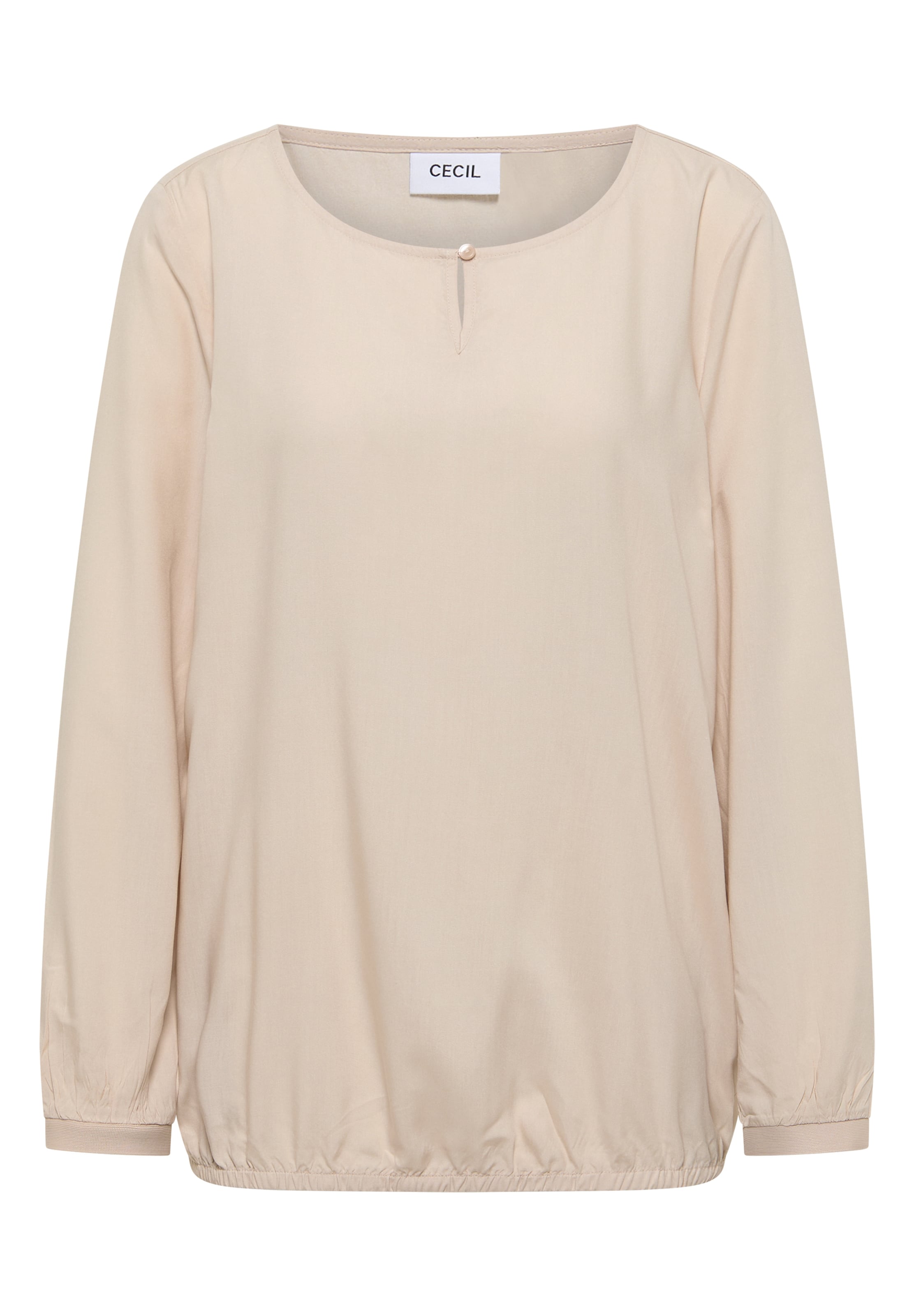 CECIL Bluse in Beige: Vorderseite
