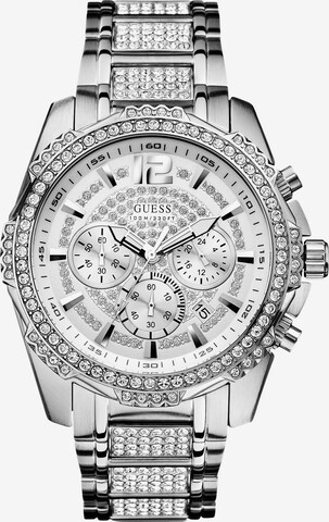 GUESS Uhr in Silber: front
