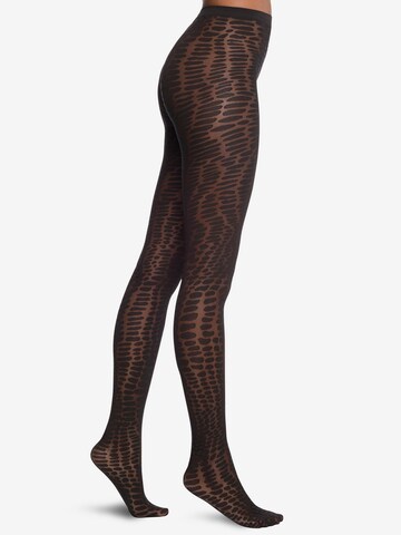 Wolford Tights 'Croco' in Black: front