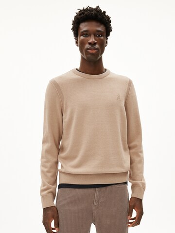 ARMEDANGELS Pullover 'MIKITAA' (GOTS) in Beige: Vorderseite