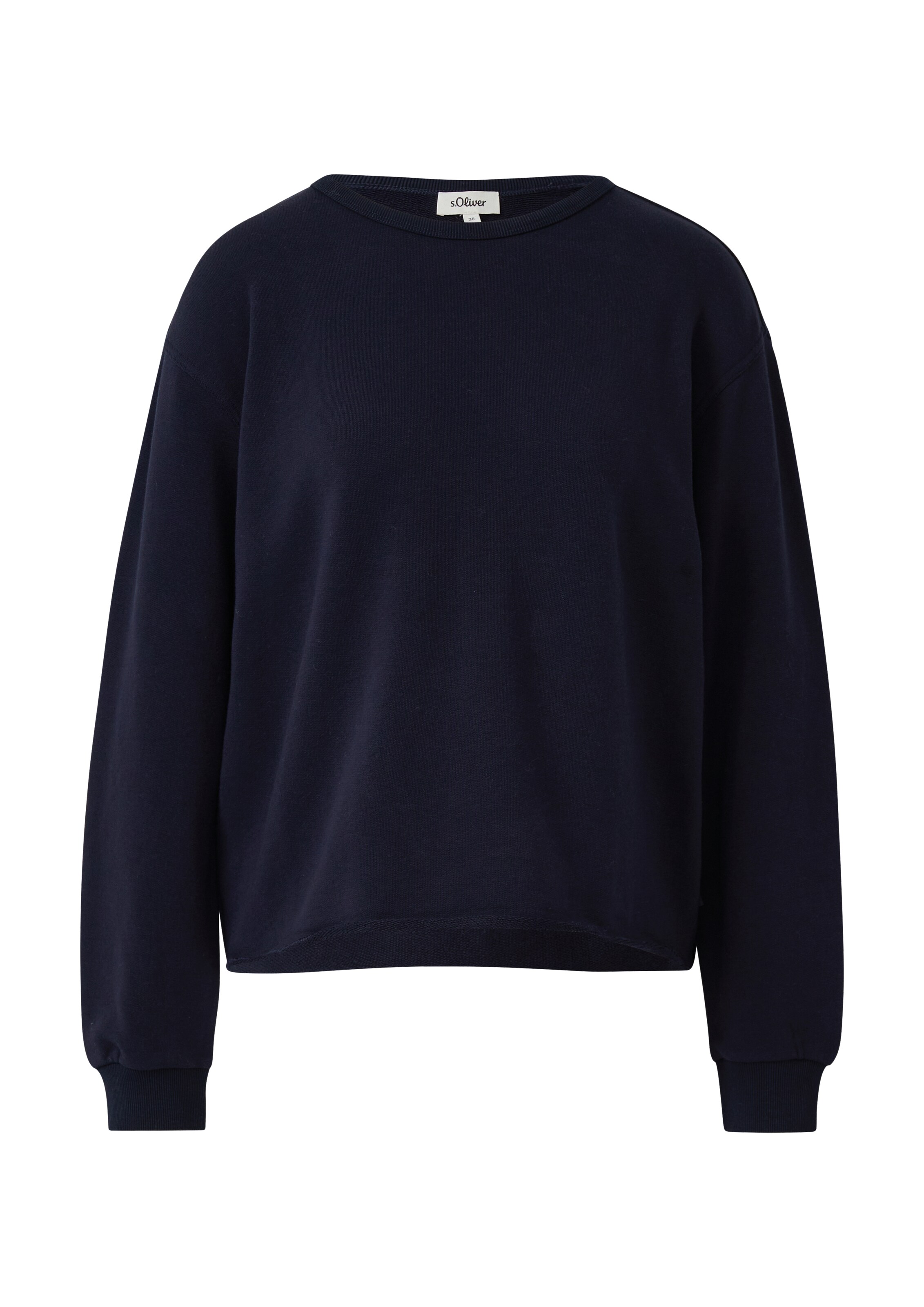 s.Oliver Sweatshirt in Blau: Vorderseite