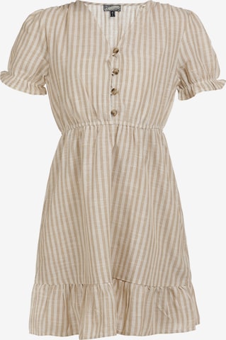 DreiMaster Vintage Kleid in Beige: predná strana